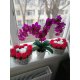 Hartie Floristica DACO, 50x250 cm, 5 Buc/Set, 180 g/m², Mov, Hartie Creponata Floristica, Hartie Modelare Flori, Rola Hartie Creponata Floristica, Hartie Floristica 180 g, Rola Hartie Floristica, Hartie Floristica Colorata
