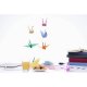Hartie Rotunda Origami DACO, 10 cm,100 Coli/Top, Multicolor, 80 g/m², Hartie Origami Colorata, Hartie Rotunda pentru Origami, Coli pentru Origami, Produse de Hartie