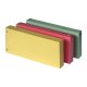 Separatoare din Carton EVOffice, Dimesiune 10x24 cm, 100 File/Set, Culoare Multicolor, Separatoare Bibliorafturi -  Despartitoare din Carton