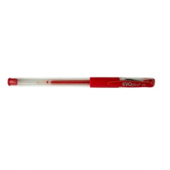Pix cu Gel si Grip EVOffice, Culoare Rosu - Accesorii de Birou