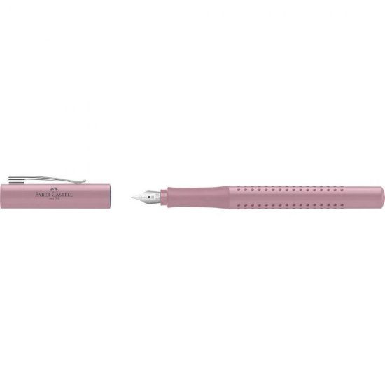 Stilou Penita Iridium M Faber-Castell Grip 2010, Culoare Corp Rose, Stilouri, Stilouri Scoala, Faber-Castell Stilouri Penita Iridium M, Stilou Scoala, Stilou Penita Iridium M Faber-Castell, Stilouri Elegante Birou