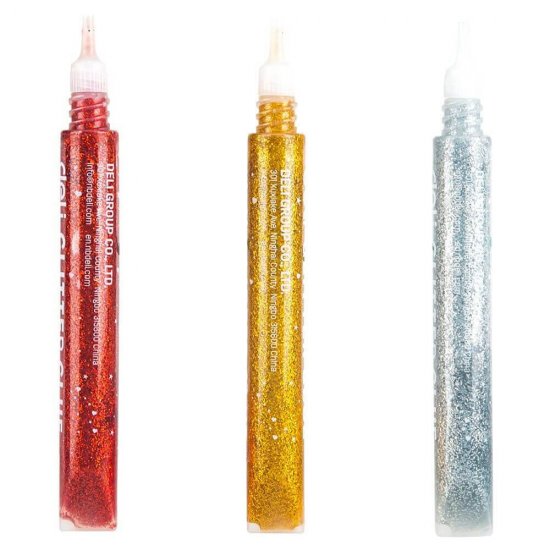 Set 3 Tuburi Lipici Deli Glitter Classic 12 ml, Diverse Culori, Lipici cu Glitter, Lipici cu Uscare Rapida, Lipici pentru Decorat, Lipici Lichid Decorat, Lipici Decorat Deli, Lipici cu Sclipici, Lipici Lichid cu Sclipici, Lipici cu Sclipici pentru Decorat Set 3 Tuburi Lipici Deli Glitter Classic 12 ml, Diverse Culori, Lipici cu Glitter, Lipici cu Uscare Rapida, Lipici pentru Decorat, Lipici Lichid Decorat, Lipici Decorat Deli, Lipici cu Sclipici, Lipici Lichid cu Sclipici, Lipici cu Sclipici pentru Decorat