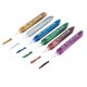 Set 6 Tuburi Lipici Deli Glitter Classic 12 ml, Diverse Culori, Lipici cu Glitter, Lipici cu Uscare Rapida, Lipici pentru Decorat, Lipici Lichid Decorat, Lipici Decorat Deli, Lipici cu Sclipici, Lipici Lichid cu Sclipici, Lipici cu Sclipici pentru Decorat