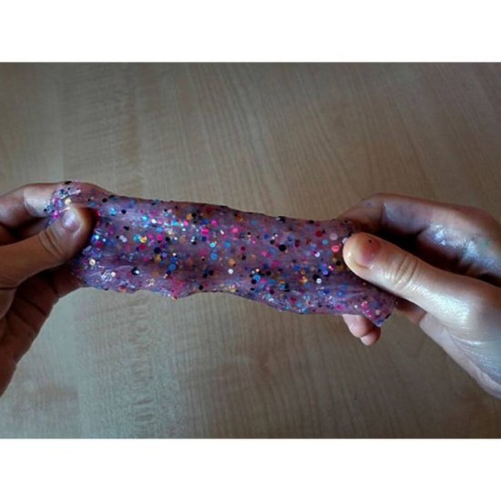 Lipici Lichid Activator Slime cu Confetti DACO, 118 ml, Lipici Slime cu Confetti, Lipici Craft, Lipici cu Confetti pentru Craft, Lipici pentru Slime, Lipici Lichid Slime, Lipici Slime Daco, Lipici Lichid DACO, DACO Lipici cu Activator pentru Slime