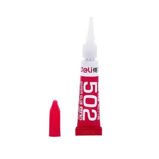 Super Glue Deli 3g, Adeziv Instant - Lipici si Adezivi