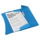 Mapa Esselte Vivida, A4, Plastic, cu Elastic, Albastru, Mapa din Plastic cu Elastic, Mapa A4 cu Elastic, Mapa Plastic cu Elastic, Mapa Plastic A4, Mape de Plastic cu Elastice, Mape din Plastic cu Elastice, Mapa Albastra Translucida