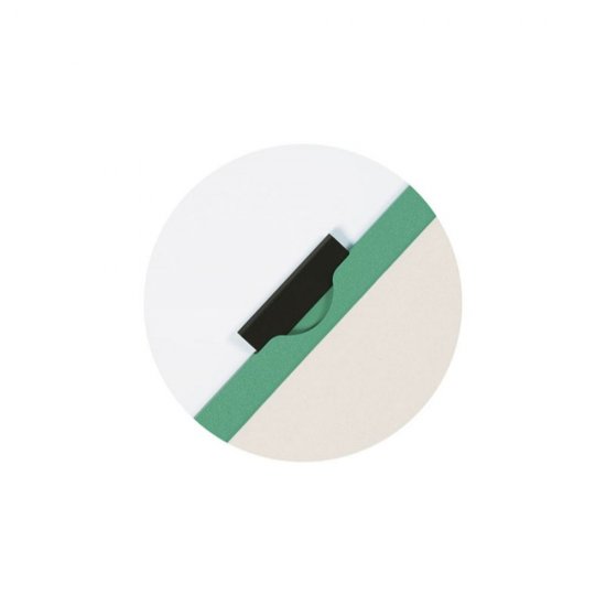 Mapa din Plastic Q-CONNECT cu Clips Metalic, 220x310 mm, Coperta Frontala Transparenta si Coperta Spate Verde, Mape din Plastic cu Clips Metalic, Mapa pentru Documente, Mapa pentru Organizat, Mapa pentru Depozitat
