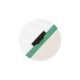 Mapa din Plastic Q-CONNECT cu Clips Metalic, 220x310 mm, Coperta Frontala Transparenta si Coperta Spate Verde, Mape din Plastic cu Clips Metalic, Mapa pentru Documente, Mapa pentru Organizat, Mapa pentru Depozitat