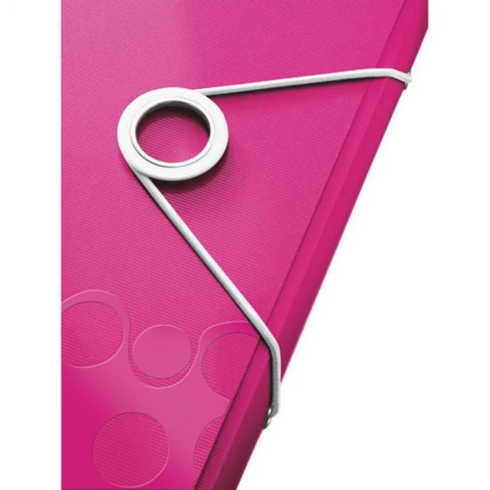 Mapa din Plastic A4 Leitz Wow, Roz Metalizat, 6 Compartimente, Mapa Proiecte, Mapa Prezentare A4, Mapa Leitz, Mapa Proiecte  Leitz, Mapa Compartimente Leitz, Mapa Proiecte Compartimente Leitz