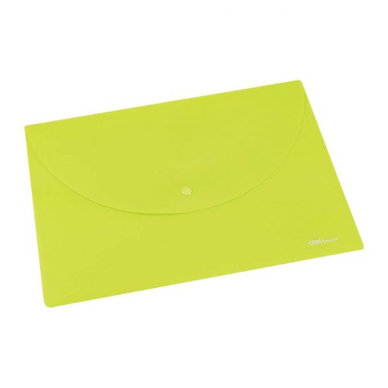 Mapa cu Capsa A4 Deli Rio, Plastic Verde Neon, Mape din Plastic, Mape cu Capse, Mape Scolari, Mape pentru Acte, Mape Arhivare Documente, Mapa Plastic cu Capsa, Dosar Mapa Plastic, Dosar Plastic Documente, Deli Mapa cu Buton de Inchidere