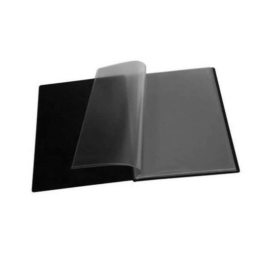 Mapa Prezentare Negru A4 Deli, 40 Folii, Coperta Flexibila din Plastic, Mapa, Mapa de Prezentare, Mapa de Prezentare Deli, Mapa de Prezentare A4, Mapa de Prezentare cu 40 Folii, Mapa de Prezentare Negru