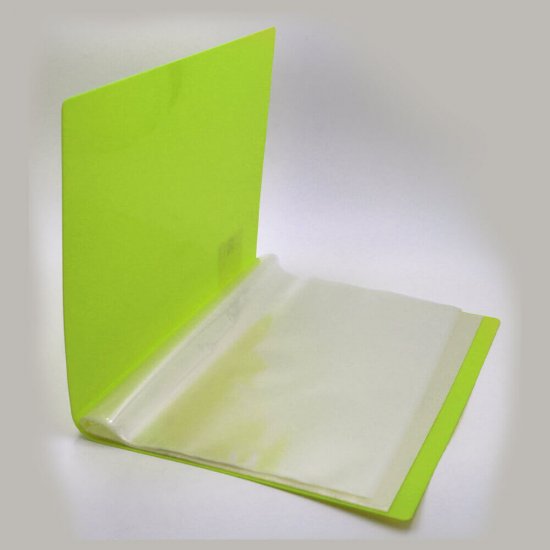 Mapa Prezentare Verde Neon A4 Deli, 60 Folii, Coperta Flexibila din Plastic, Mapa, Mapa de Prezentare, Mapa de Prezentare Deli, Mapa de Prezentare A4, Mapa de Prezentare cu 60 Folii, Mapa de Prezentare Verde Neon