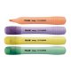 Set 4 Markere Evidentiatoare Pastel MILAN Sway, Varf de 2-4 mm, Marker Evidentiator, Markere, Marker Verde, Markere Verzi, Marker cu Vopsea Verde, Marker pentru Scoala, Markere Scoala, Textmarker, Marker Highlighter