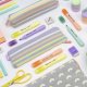 Set 4 Markere Evidentiatoare Pastel MILAN Sway, Varf de 2-4 mm, Marker Evidentiator, Markere, Marker Verde, Markere Verzi, Marker cu Vopsea Verde, Marker pentru Scoala, Markere Scoala, Textmarker, Marker Highlighter