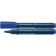 Set 10 Markere Permanente Schneider Maxx 130, Varf Rotund, Scriere 1-3 mm, Albastru, Marker Permanent, Accesorii Birou, Instrumente de Scris