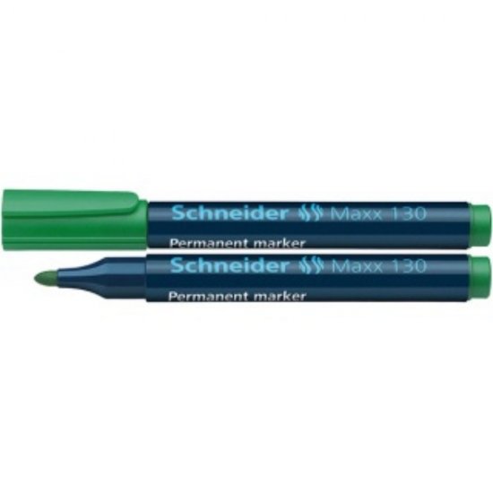 Set 10 Markere Permanente Schneider Maxx 130, Varf Rotund, Scriere 1-3 mm, Verde, Marker Permanent, Accesorii Birou, Instrumente de Scris Set 10 Markere Permanente Schneider Maxx 130, Varf Rotund, Scriere 1-3 mm, Verde, Marker Permanent, Accesorii Birou, Instrumente de Scris