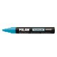 Set 12 Markere Sticla Milan Fluoglass, Varf de 2-4 mm, Albastre, Marker Albastru, Markere, Markere Albastre, Markere pentru Sticla, Marker Milan, Marker pentru Scoala, Markere Scoala