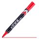 Marker Permanent Deli, 1.5 mm, Rosu, Varf Rotund, Marker Permanent Varf Rotund, Marker Permanent Diverse Suprafete, Marker Permanent Cerneala Non Toxica, Marker Permanent Rosu, Marker Permanent Rezistent la Apa