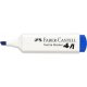 Marker Textil Albastru Faber-Castell, Varf Tesit 1-5 mm, Markere Textile Albastre, Markere Textile Faber Castell, Market Textil cu Varf Tesit, Marker Personalizare Textile, Markere Personalizare Imbracaminte, Markere Permanente pentru Haine