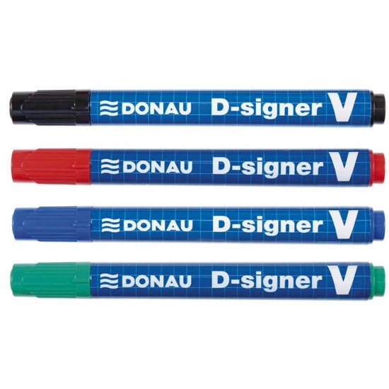 Set 10 Markere Permanente DONAU D-Singer U, Varf Tesit, Scriere 2-4 mm, Negru, Marker Permanent, Accesorii Birou, Instrumente de Scris Set 10 Markere Permanente DONAU D-Singer U, Varf Tesit, Scriere 2-4 mm, Negru, Marker Permanent, Accesorii Birou, Instrumente de Scris