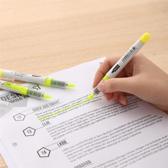 Textmarker Lichid Deli X-Flow, Galben, Varf Tesit, Evidentiator Deli, Evidentiator Deli XFlow, Evidentiator Lichid, Textmarkere Deli, Highlighter Deli, Marker Deli, Markere Deli, Evidentiatoare Deli, Markere Deli, Markere Permanente Deli 