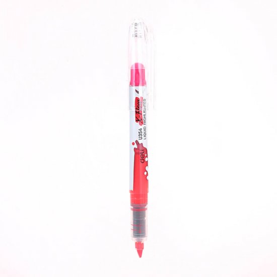 Textmarker Lichid Deli X-Flow, Rosu, Varf Tesit, Evidentiator Deli, Evidentiator Deli XFlow, Evidentiator Lichid, Textmarkere Deli, Highlighter Deli, Marker Deli, Markere Deli, Evidentiatoare Deli, Markere Deli, Markere Permanente Deli 