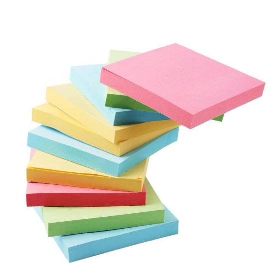Notite Adezive Q-CONNECT, 76x76 mm, 75 File, 70 g/m², Culoare Verde Neon, Post-it, Sticky Notes, Bloc de Hartie, Memo Adeziv, Articole Hartie, Accesorii Birou