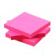 Notite Adezive Q-CONNECT, 76x76 mm, 75 File, 70 g/m², Culoare Roz Neon, Post-it, Sticky Notes, Bloc de Hartie, Memo Adeziv, Articole Hartie, Accesorii Birou