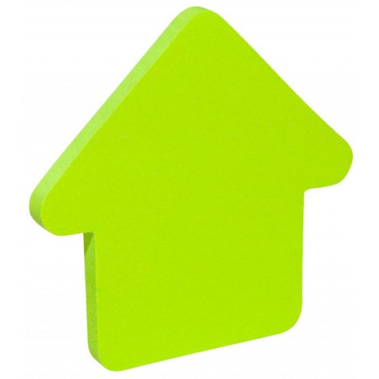 Notite Adezive DONAU in Forma de Sageata, 50 File/Set, 75 g/m², Culoare Verde, Post-it, Sticky Notes, Bloc de Hartie, Memo Adeziv, Articole Hartie, Accesorii Birou