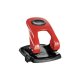 Perforator DACO 40 Coli, Rosu, Perforator de Hartie, Perforatoare Manuale pentru Birou, Perforatoare pentru Hartie, Perforator Hartie cu Doua Perforatii, Perforator cu Doua Gauri, Perforatoare de Birou cu Doua Perforatii