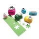 Perforator DACO Hobby, Perforare 2.5 cm, pentru Colturi, Galben, Perforatoare pentru Lucru Manual, Perforatoare pentru Activitati Creative, Perforatoare pentru Felicitari si Invitatii, Perforatoare Hartie, Perforator pentru Decoratiuni, Accesorii Craft