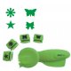 Perforator DACO Hobby, Patru Forme Interschimbabile, Perforare 1.8 cm, Perforatoare Lucru Manual, Perforatoare Activitati Creative, Perforatoare pentru Felicitari si Invitatii, Perforatoare cu Modele pentru Hartie, Perforator pentru Decoratiuni