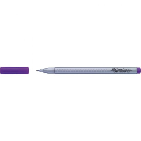 Pix Liner Violet Faber-Castell Grip, 0.4 mm, Pix Liner Faber-Castell 0.4 mm, Pixuri Linere Faber-Castell, Pixuri Subtiri, Faber-Castell Linere 0.4 mm, Liner Faber-Castell, Finelinere, Pixuri, Pix, Pixuri Scoala, Pix Scoala, Pix pentru Desenat