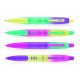 Pixuri Milan Sunset, Varf 1 mm, 20 Buc/Set, Scriere Albastra, Corp Plastic Multicolor, Pix Albastru, Pixuri Albastre, Pixuri Scoala, Pixuri Milan Retractabile, Pixuri Scolare, Instrumente de Scris, Rechizite, Set Pixuri Albastre