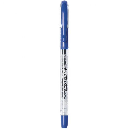 Set 30 Rollere BIC Gelocity Clic, Albastre, Vatf 0.5 mm,  Pixuri Roller, Pix Roller, Pixuri BIC, Pixuri Roller cu Rezerva BIC, Pixuri Roller cu Rezerva Standard, Pix Roller pentru Scoala,