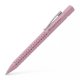 Set Stilou Penita Iridium M si Pix cu Mecanism Faber-Castell Grip 2010, Culoare Rose, Faber-Castell Set Stilou si Pix Grip 2010, Set Faber-Castell Stilou si Pix Grip 2010, Pixuri si Stilouri, Pix si Stilou Set, Pixuri si Stilouri Scoala