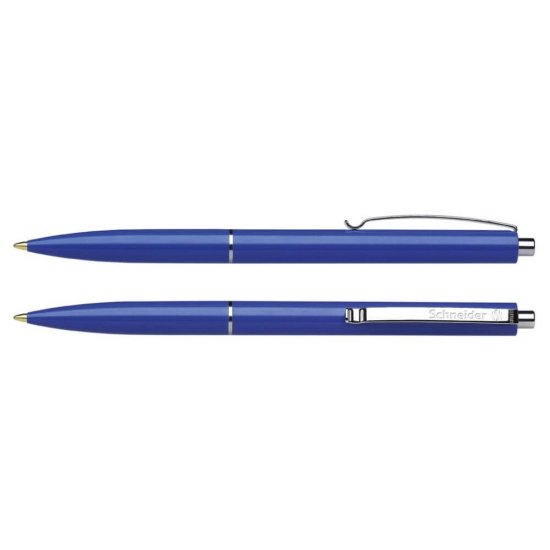 Pix SCHNEIDER K15, 0.5 mm, Albastru, Clips de Prindere, Corp Plastic Albastru, Pixuri Schneider K15, Pixuri Albastre cu Mecanism, Pixuri Albastre cu Buton, Pixuri Albastre Retractabile, Pixuri Albastre pentru Scoala, Pix Albastru, Instrumente de Scris