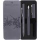 Set Stilou Penita Iridium M si Pix cu Mecanism Faber-Castell Grip 2010, Culoare Gri, Faber-Castell Set Stilou si Pix Grip 2010, Set Faber-Castell Stilou si Pix Grip 2010, Pixuri si Stilouri, Pix si Stilou Set, Pixuri si Stilouri Scoala
