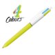 Set 12 Pixuri BIC 4 Color Fashion, Varf 1 mm, Corp Plastic, Pixuri 4 Fashion BIC, Pix BIC, 4 Fashion BIC, Pixuri Multicolore, Pixuri Colorate, Pix Scoala, Pix Colorat, Pix Multicolor, Set Pixuri, Set Pixuri Multicolore