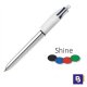 Set 12 Pixuri BIC 4 Shine Silver, Varf 1 mm, Corp Plastic, Pixuri 4 Shine Silver BIC, Pix BIC, 4 Shine Silver BIC, Pixuri Multicolore, Pixuri Colorate, Pix Scoala, Pix Colorat, Pix Multicolor, Set Pixuri, Set Pixuri Multicolore