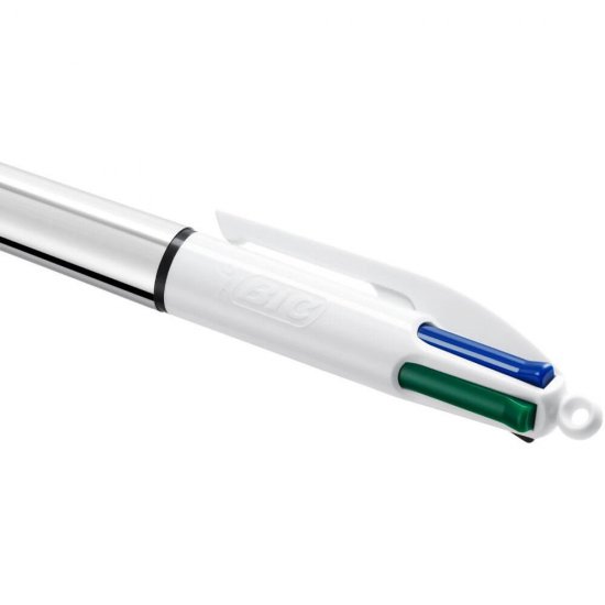 Set 12 Pixuri BIC 4 Shine Silver, Varf 1 mm, Corp Plastic, Pixuri 4 Shine Silver BIC, Pix BIC, 4 Shine Silver BIC, Pixuri Multicolore, Pixuri Colorate, Pix Scoala, Pix Colorat, Pix Multicolor, Set Pixuri, Set Pixuri Multicolore