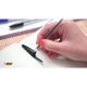 Set 50 Pixuri BIC Cristal, Varf 1 mm, Negre, Corp Plastic Transparent/Negru, Pixuri BIC CRISTAL Mediu, Pixuri Scoala, Pixuri Colorate, Pixuri Negre, Pix Negru, Pix pentru Scoala, Pix Colorat