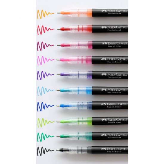 Roller Portocaliu 1.5 mm Faber-Castell Free Ink, Roller cu Cerneala Portocalie, Roller Mina Portocalie, Roller Faber Castell, Rolere Portocalii, Roller 1.5 mm, Rollere 1.5 mm, Accesorii Birou Faber Castell, Accesorii Birotica Faber Castell