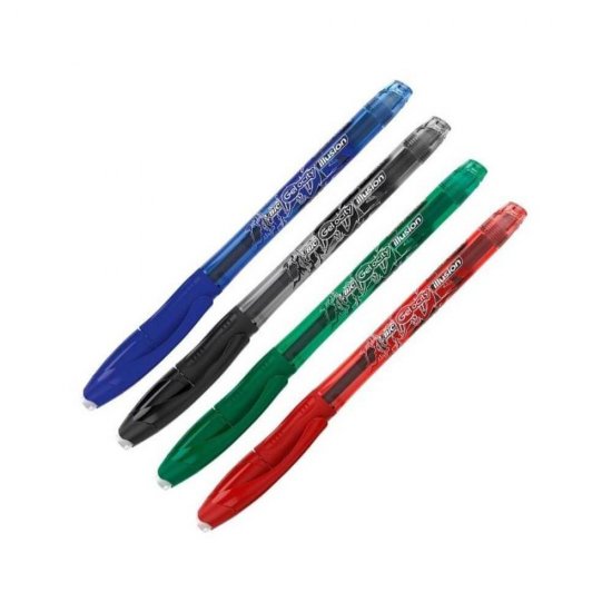 Set 12 Rollere BIC Gelocity Illusion, Rosii, Varf 0.7 mm, Cerneala Termosensibila, Pixuri Roller, Pix Roller, Pixuri BIC, Pix Roller cu Rezerva BIC, Pix Roller cu Rezerva Standard, Pix Quick Dry, Pix Gel, Pix cu Gel