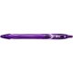 Set 12 Rollere BIC Gelocity Quick Dry, Mov, Varf 0.7 mm,  Pix cu Gel, Pix Roller, Pix BIC, Pix Roller cu Rezerva BIC, Pix Roller cu Rezerva Standard, Pix Quick Dry