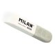 Set 30 Radiere MILAN 8030BG, Cauciuc Sintetic, Un Capat pentru Creion si Unul pentru Cerneala, Culoare Alb/Gri, Radiere din Cauciuc, Radiere si Gume de Sters, Set Radiere, Set Gume de Sters, Radiere MILAN, Radiere pentru Cerneala, Rechizite Scolare
