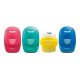 Set 16 Radiere Ovale MILAN Capsule, Carcasa Plastic cu Perie, 4 Culori, Radiere Colorate, Radiere din Cauciuc, Radiere si Gume de Sters, Radiere cu Carcasa, Radiera cu Carcasa, Set Radiere, Set Gume de Sters, Radiere MILAN, Rechizite Scolare