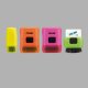 Set 16 Radiere MILAN Compact Fluo, Diverse Culori, Carcasa Plastic cu Perie, Radiera Colorata, Radiere, Guma de Sters, Gume de Sters, Radiera Creion, Radiere Creion, Radiera Cauciuc, Radiera Simpla, Instrumente de Sters, Rechizite