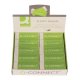 Set 20 Radiere Q-CONNECT cu Protectie, 61x21x11 mm, Culoare Alba, Radiera Alba, Radiere din Cauciuc, Gume de Sters, Accesorii Birou, Guma de Sters Creion, Radiere si Gume de Sters