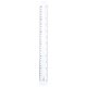 Rigla Transparenta Deli, 30 Cm, Plastic, Incolora, Rigla Din Plastic, Rigle Din Plastic, Liniar Din Plastic, Liniar Plastic, Rigle Plastic, Rigle Matematica, Rigla 30 Cm, Liniar 30 Cm, Liniar Matematica, Liniar Scoala, Rigla Scoala, Rigla Transparenta